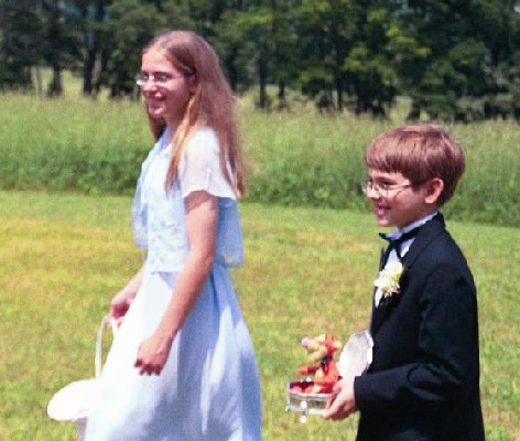 Our FlowerGirl and RingBearers